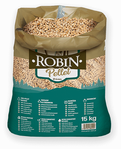 worek pelletu opałowego Robin do kupienia w Legionowie lub sklepie internetowym